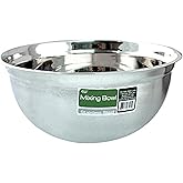 Euro-Ware Mixing Bowl, 5 Quart, Stainless Steel