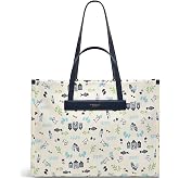 RADLEY London Addison Gardens Women's Medium Satchel Bag - Recycled Canvas, Adjustable Strap, Black - View #12