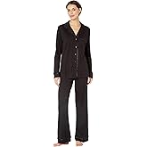Cosabella womens Bella Relaxed Long Sleeve Top & Pants Pajama Set