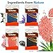 Waxing Kit, MarySun Hair Removal Wax Warmer Hot Wax Melt Heaters for Women Men with 4 Bags of Natural Hard Wax Beans (3.5 oz Each) and 10 Large Wooden Applicator Sticks
