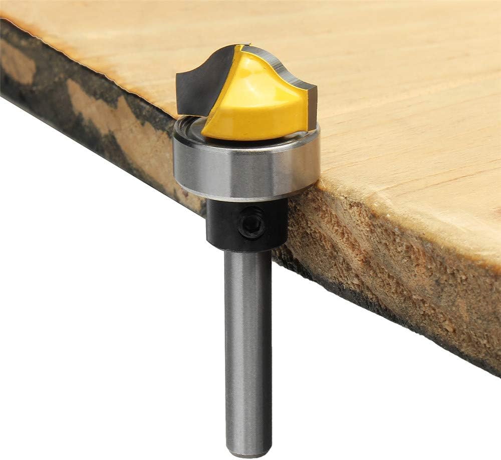 Fresa Per Legno R50 Con Gambo 1/2" - Per Curve Lisce E Precisi Nei Lavori Di Falegnameria
