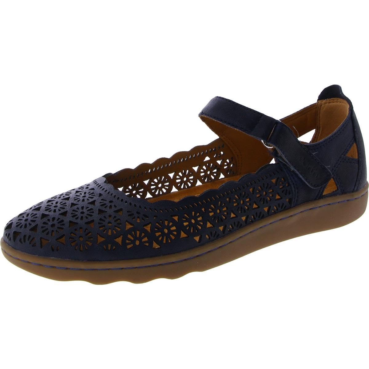 Earth Footwear Women’s, Lady Maryjane Flat, Black 001, 6.5 M