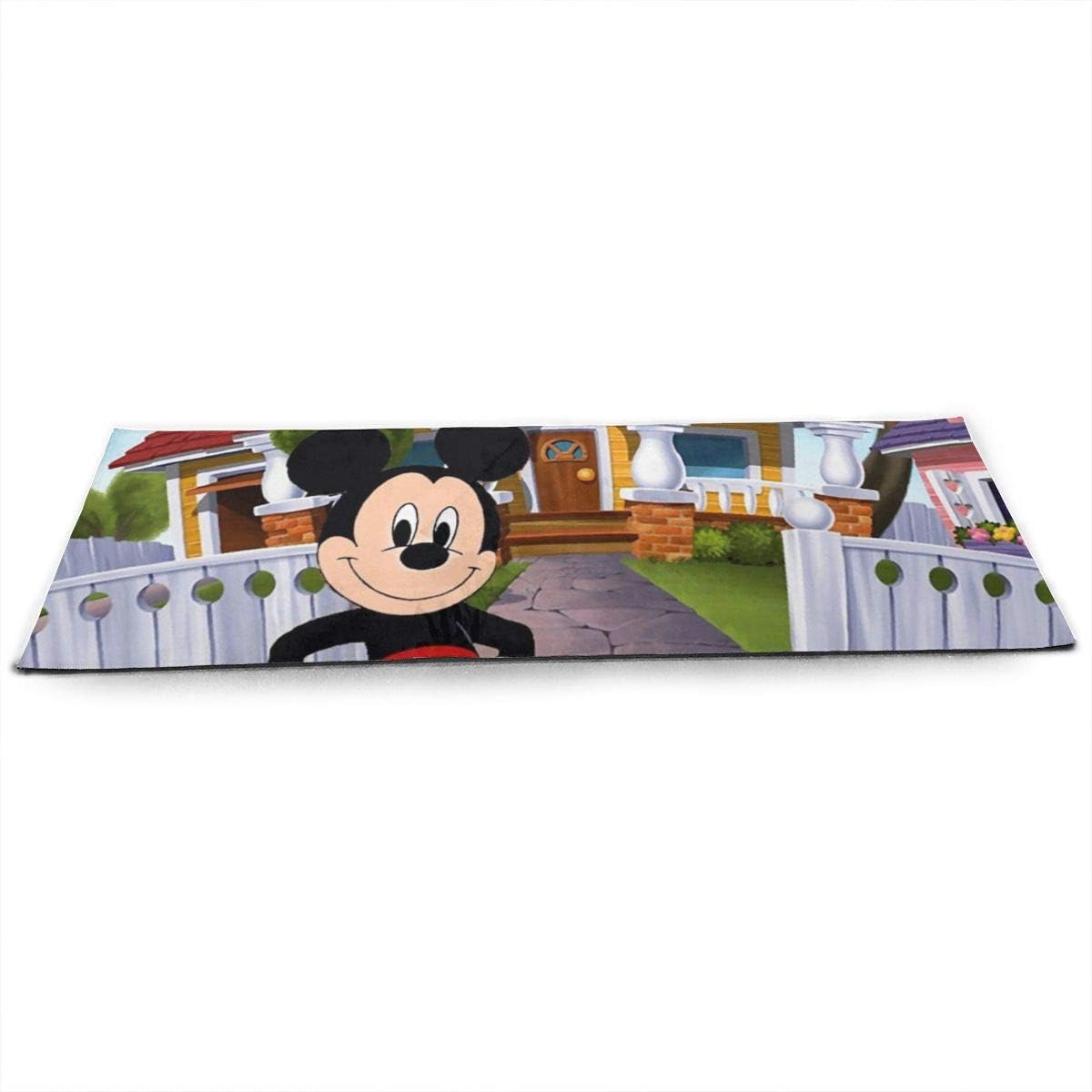 Cartoon Mickey Mouse Yoga Mat Extra Thick High Density Non