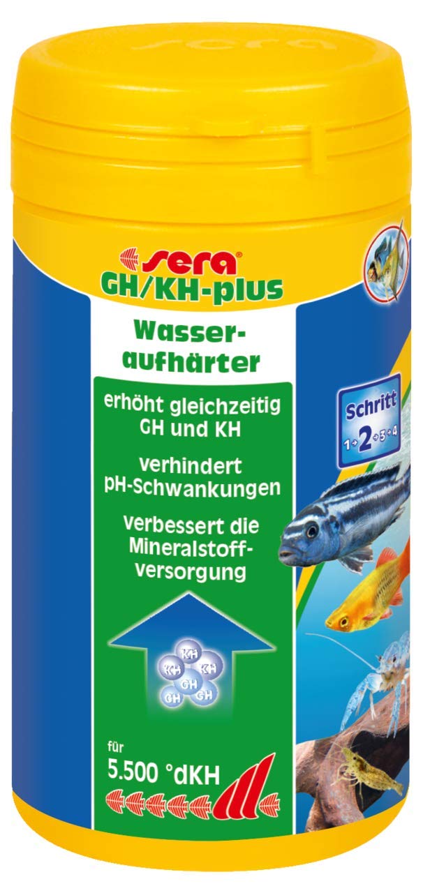 Sera GH/KH Plus Wasseraufhärter for simultaneous Increases GH & KH – Prevents Dangerous Swings The Ph