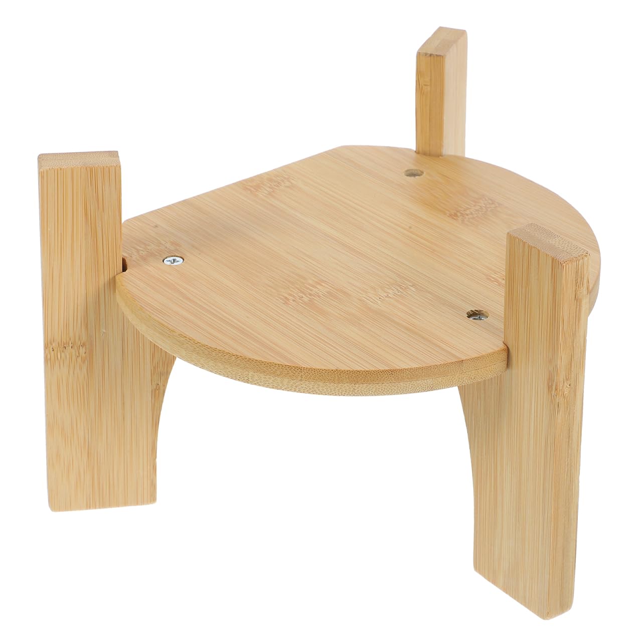 Zerodeko Bamboo Beverage Dispenser Stand 6 Inch Water Dispenser Base Holder for Glass Drink Jugs Ideal for Home Parties Catering Events