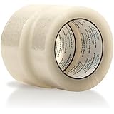 Primetac400 144x72 CL Clear Acrylic Label Protection Tape, 1.6 mil Thickness, 66 m Length, 144 mm Width (Pack of 12)