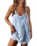 ibsklu Athletic Dress for Women Hot Shot Mini Dress