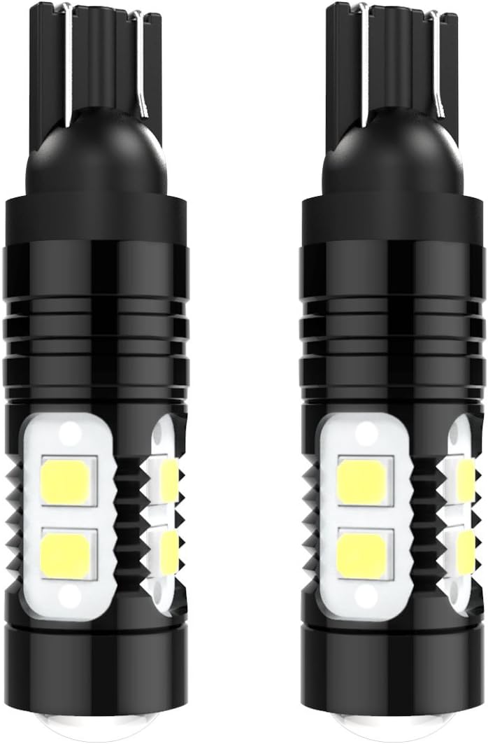 LUXTAR Extremely Bright Fog Light T10 LED Bulbs Max 50W High Power LED with Projector For Turn Lights Signal Lights LUX5034