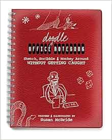 Amazon Com Office Doodle Notebook Sketch Scribble