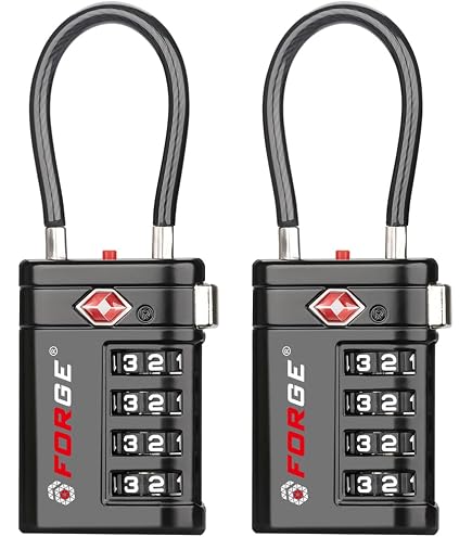 Amazon.com | ANVIL TSA Approved Luggage Locks with Search Alert