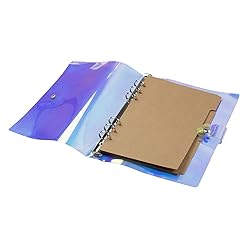 AUEAR, 3 Sets A5 Kraft Paper Divider 6 Holes Ring