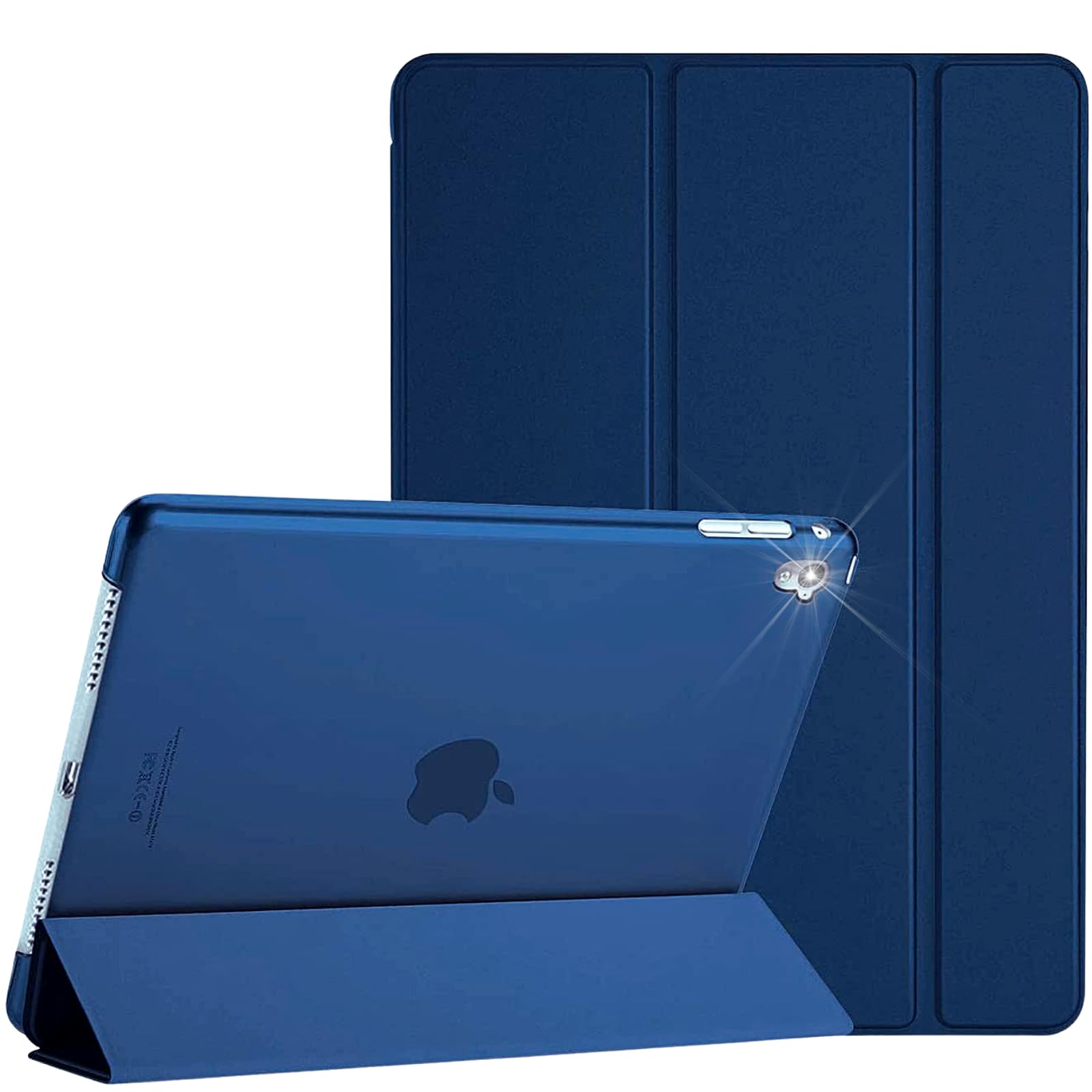 Case for iPad Mini 4th(2015) / Mini 5th(2019) Generation, Smart Magnetic Cover - Auto Wake/Sleep - Mini 4/5 Model No. A1538 / A1550 / A2124 / A2125 / A2126 / A2133 (Blue)