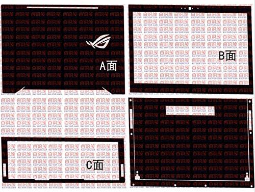 Special Black Crocodile Skin decals stickers Cover guard For ASUS ROG Zephyrus GX501VS GX501VI GX501V 15.6"