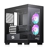 Redragon GC218M Gaming Back-Mounted PC Case, M-ATX