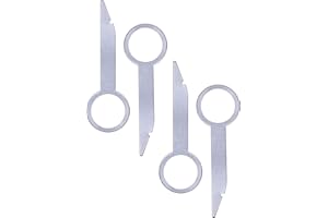 Car Radio Removal Tool Key DIN Release Keys Set Compatible with Audi, VW Mercedes Benz, BMW OEM Head Unit CD Media Player Pin