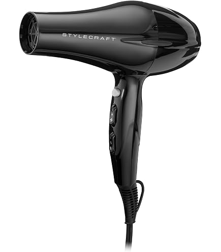 Amazon.com: StyleCraft Peewee Dual Voltage Travel Dryer, Foldable