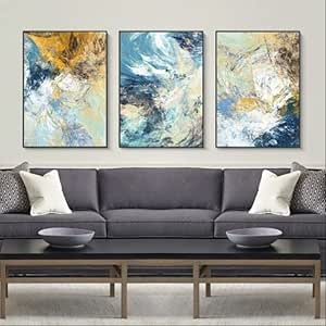 LNNHJB Sala de Estar decoración Pintura sofá Fondo detrás de la Moderna