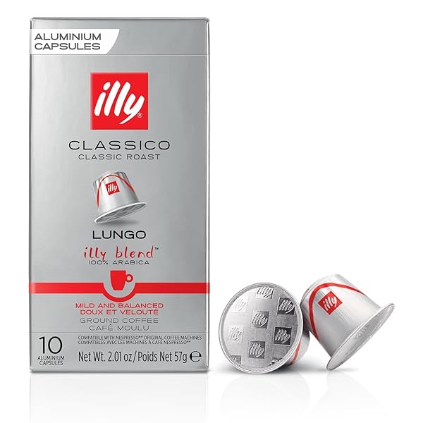 ILLY ESPRESSO COMPATIBLE CAPSULES – SINGLE-SERVE COFFEE CAPSULES...