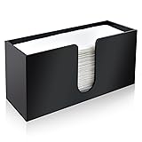 1Pack Paper Towel Holder Countertop, Black Acrylic