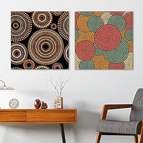 2 Panel Square Exquisite Floral Pattern Patterns x 2 Panels