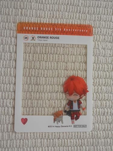 Amazon Co Jp オランジュ ルージュ ５周年展 購入者特典 ｓｎｓ風クリアカード あんさんぶるスターズ 明星スバル 大吉 ホビー 通販