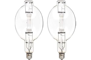 GoodBulb Metal Halide HID Light Bulb | 1000W EX39 Base BT56 ANSI Code M47 | High Output HID Light | 4000K Cool White Light Color, Clear Finish | 11000 Life Hours | 2 Pack
