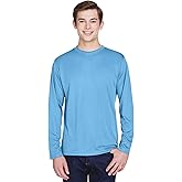 Team 365 Men's Zone Performance Long-Sleeve T-Shirt 4XL SPORT LIGHT BLUE