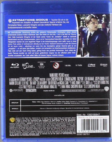 Inception [Blu-ray] thumbnail 2