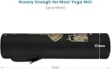 Gonex Yoga Mat Bag Full-Zip Water-Resistant Oxford 600D 2 Pockets view 4