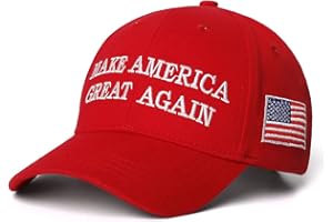 GODVINTAGE MAGA Hat Trump 2024,Big Embroidered Make America Great Again Donald Trump Slogan Hat American Flag Baseball Cap