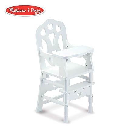 Amazon Com Melissa Doug 9382 White Wooden 20 Inches Tall