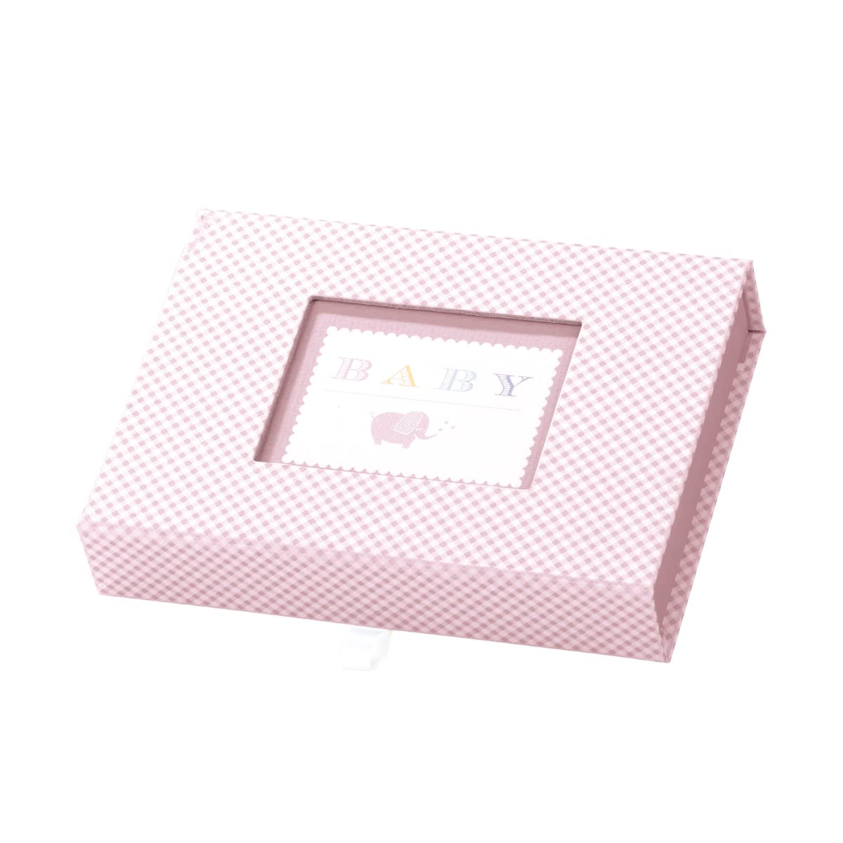 Rössler 14571928001 Baby Girl Photo Box with Magnetic Closure for 13 x 18 cm Pictures Pink