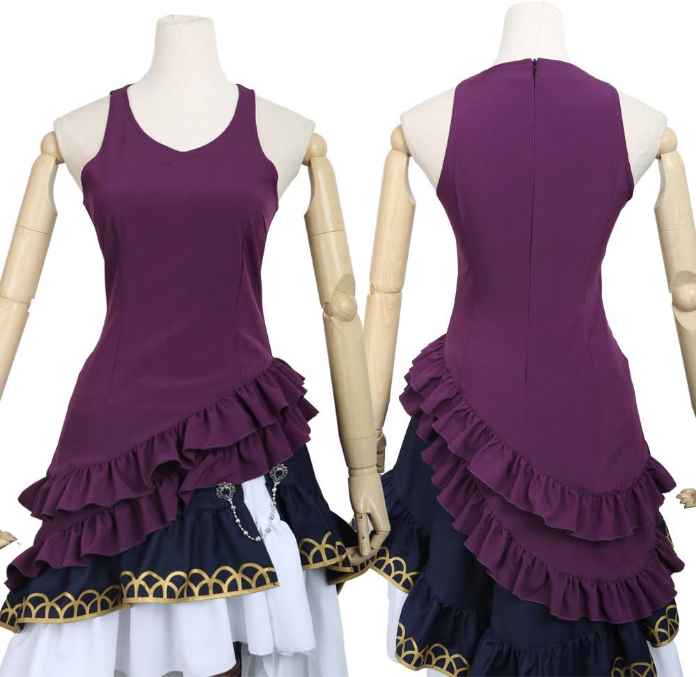 Amazon Roselia ロゼリア 宇田川あこ 白金燐子 白金燐子 湊友希那 氷川紗夜 全員 風 コスプレ衣装 女性m 湊友希那 コスプレ 仮装 通販