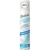 Batiste Fragrance Free Light Dry Shampoo, Absorbs Oil & Grease, 3.81 oz