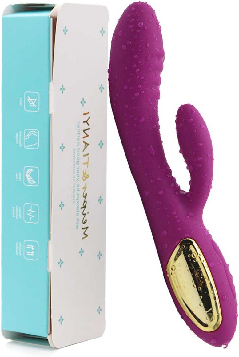 Silent 10 Speeds Washable Massager Wireless Waterproof Power Suitable for Home Fitness Sports Cordless Electric Massager Adjustable for Neck Shoulder Back Body Sports Release (Light-Green) (Purple)