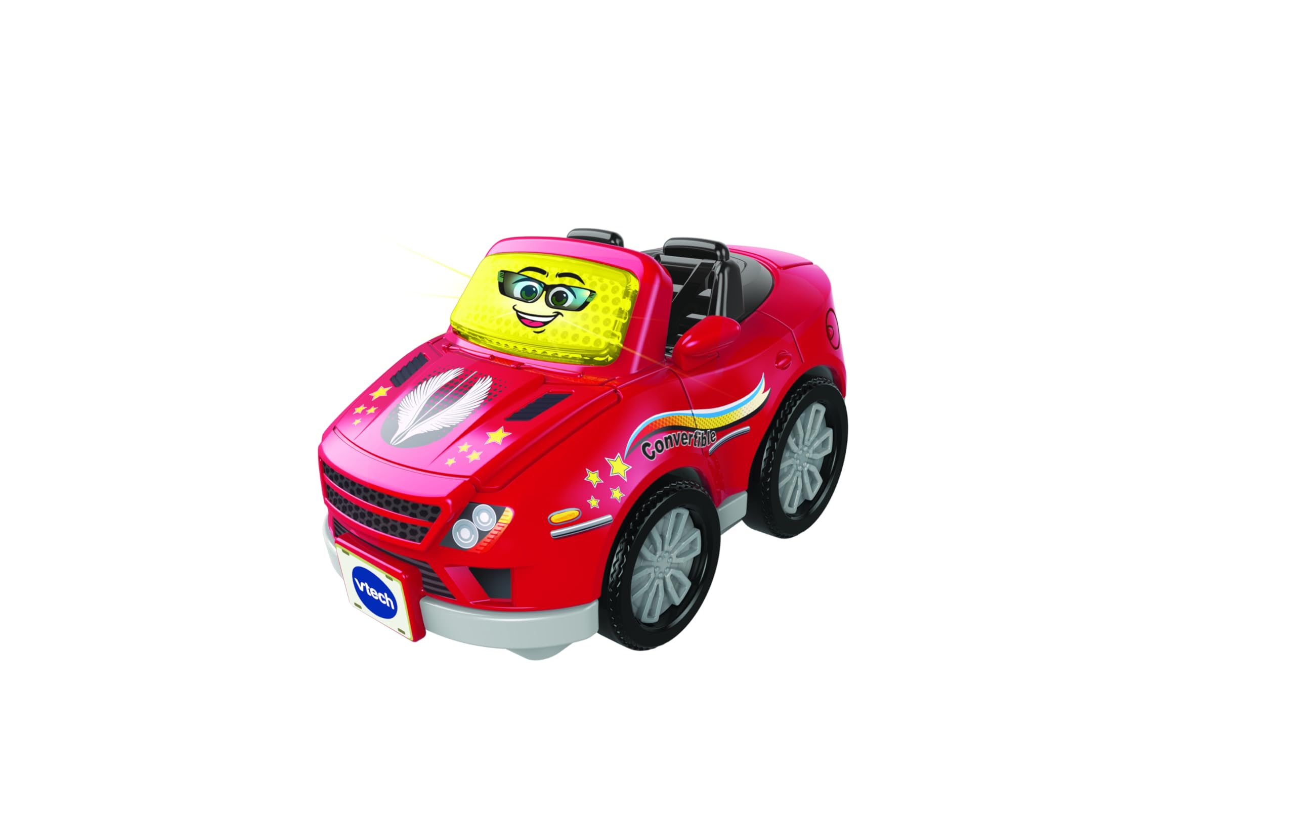VTech Toot-Toot Drivers Convertible, Toy Car for 1 Year Old, Pretend Play Vehicle with Lights & Sounds, Interactive Toddlers Toy for 12 Months, 2, 3, 4 plus, English Version