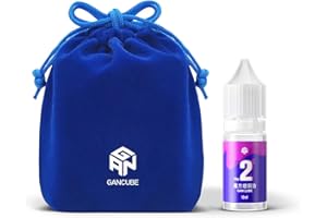 GAN Speed Cube Accel Lube 10ml & Storage Bag, Lubricant for Cube Speed Increasing Smoother Faster