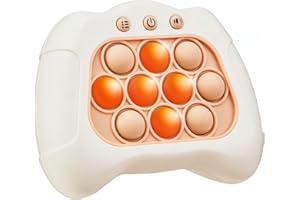 Acvens Fast Push Game,4 Mode,Sensory Toys,Fast Puzzle Game,ADHD,Pop Fidget Toys for Kids Age 6-12,Birthday Gifts for Girls and Boys (White)