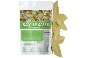 Yerbero - Premium Culinary Quality Whole Bay Leaves | Hoja De Laurel Enteras | Laurus nobilis | For Cooking & Teas | Crafted By Nature100% All Natural, non-GMO, Gluten-free. (4oz (114g))