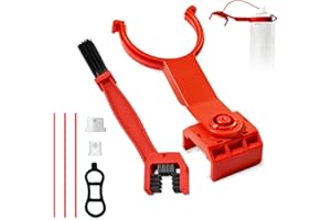 ArdorCraft Motorcycle Chain Lube Cleaning Kit, Chain Cleaner for Motorcycle, Bicycle, Mess-Free Chain Lubricant Applicator To