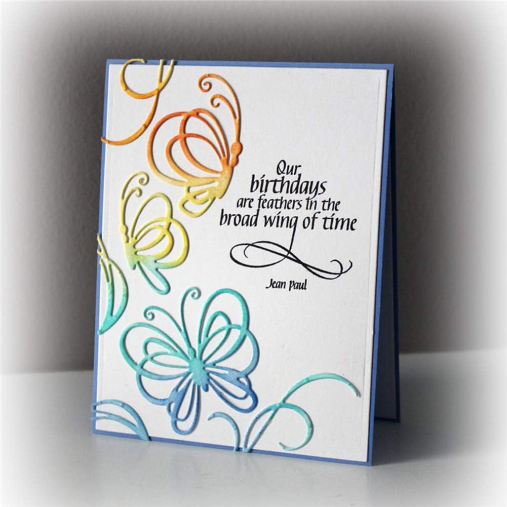 Comfortably Cutting Dies Metal Butterfly Stencil Diy Scrapbooking Emboss Paper Cards Craft Decor Silver Kitchen Home Selling Well All Over The World Www Misrtalateen Com
