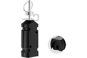 TRSAIM Perimeter Trip Alarm, 12 Gauge Camping Trip Wire Alarm Camp Safe,Early Warning Security System Accessories for Camping and Property Safety/Bear Deterrent (Black)