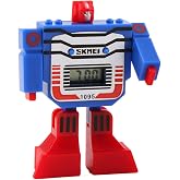 FANMIS LED Digital Cartoon Sports Robot Transformation Outdoor Sports Watch Blue