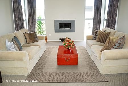 Buy My Carpet and Rugs Beige Color Super Soft Premium Modern Design