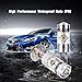 Catinbow LED Fog Light Bulbs H1 White 6000K High Power 100W Auto Fog Light Bulb Replacement 2323 SMD LED Bulbs for Fog light DRL 1800LM - 2 Pcs