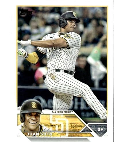 Amazon.com: 2023 TOPPS #1 JUAN SOTO SAN DIEGO PADRES BASEBALL