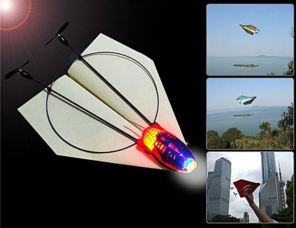 2.4GHz Wireless Remote Control Paper Airplane with Remote Controller