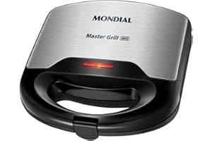 MONDIAL Sanduicheira Master Grill Inox, 110V, Preto, 750W - S-20