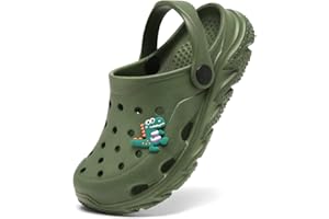 Cubufly Kids Boys Girls Clog Garden Shoes Slip On Winter Slipper Slide Sandals House Beach Water Shoes for Toddler/Little Kid/Big Kid/Children