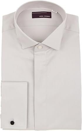 Amazon Co Jp ヨウフクノアオヤマ 洋服の青山 モダ リトルノ Moda Ritorno オールシーズン用 セレモニー用ドレスシャツ ダブルカフス ウイングカラー 39cm84cm Waf0015 服 ファッション小物